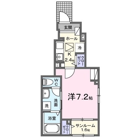 ルーチェットの物件間取画像